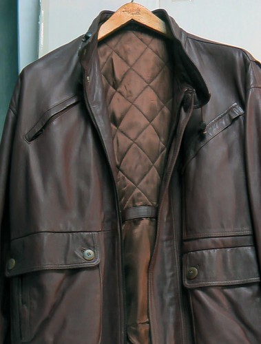 1970s brown leather jacket - 1970s,