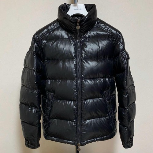 Moncler maya shiny black - moncler,