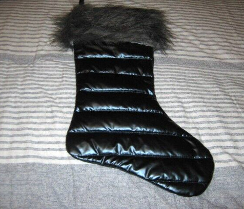 Christmas stocking dark blue - stocking,